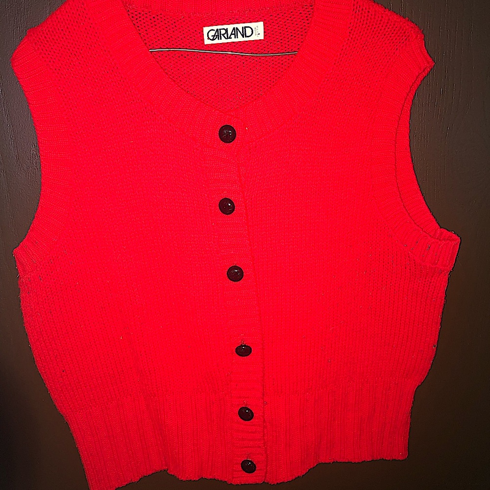Vintage Garland Sweater Vest